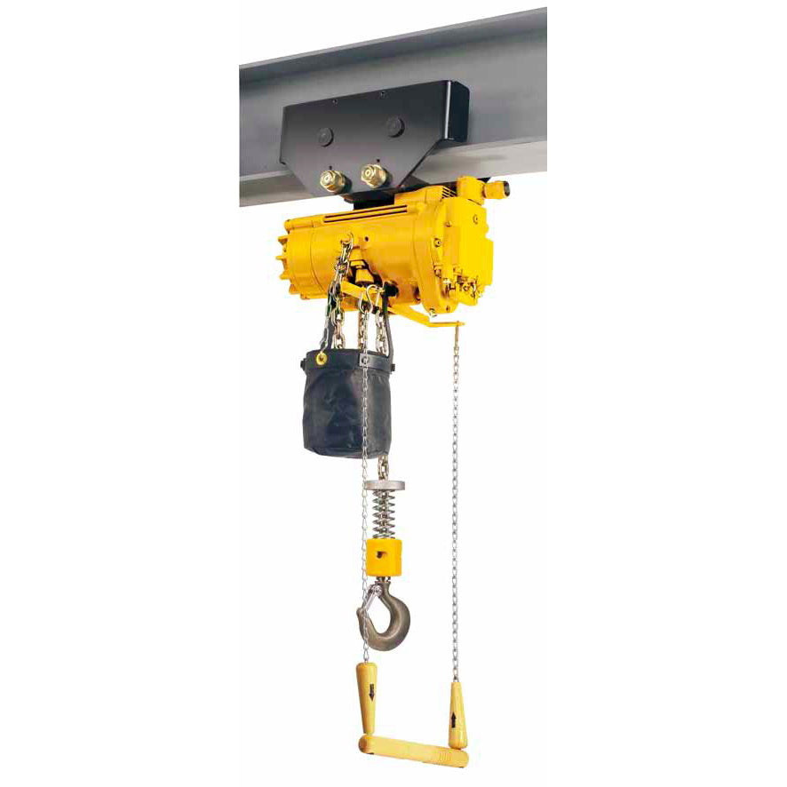 Pneumatic Chain Hoist (Yale CPA). Supplied by MTN Shop EU