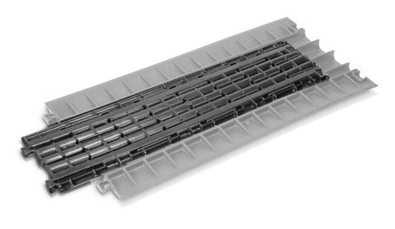 Defender Compact Base - 5 kanalen - Deze basis is gemaakt in Duitsland en kan worden gecombineerd met kabelbeschermer 85100 om een heavy-duty basis te vormen met een hoog laadvermogen ter ondersteuning van vrachtwagens, vorkheftrucks en andere voertuigen. – Nu verkrijgbaar bij MTN Shop EU. - imagen 5