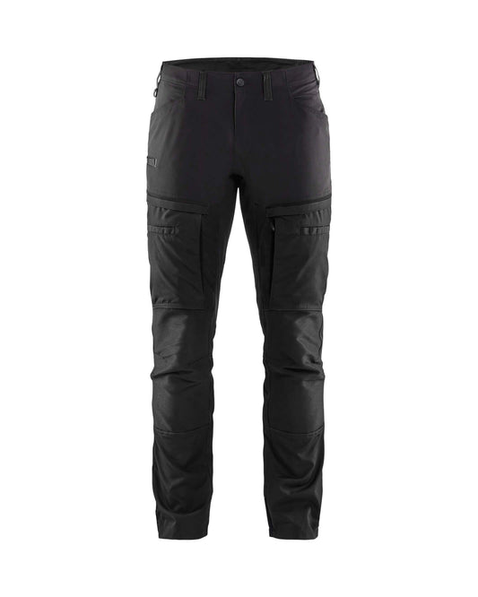 Blaklader Black Slim Fit Work Trousers