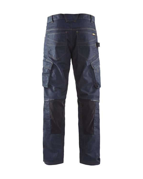 Denim Work Trousers with Stretch