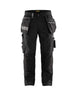 Black Stretch Work Trousers