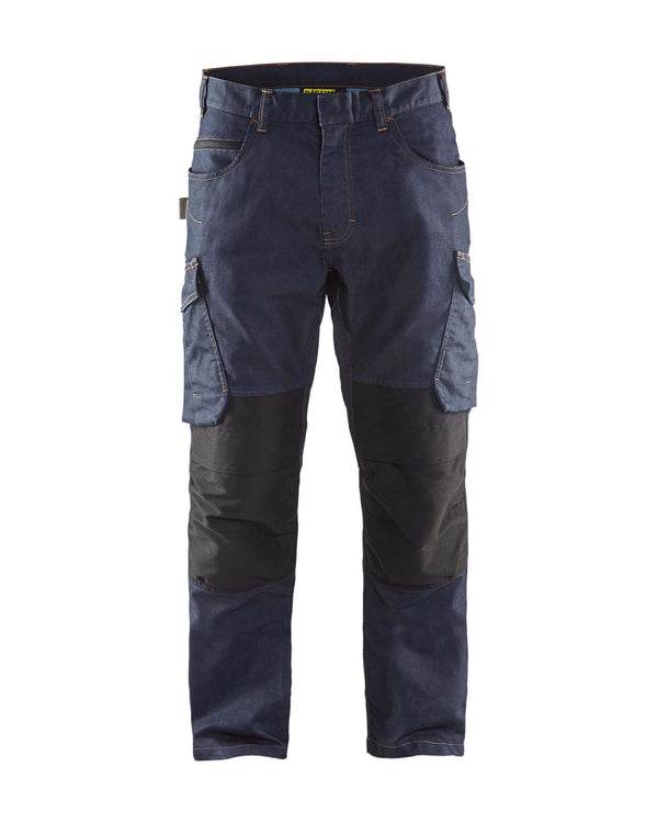 Denim Work Trousers with Stretch