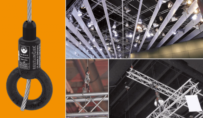 Reutlinger Portacables SV III con argolla para suspensión de cables - imagen 3