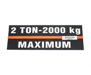 Lyftkapacitetsetiketter - 2000 kg - imagen 11