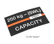 Lyftkapacitetsetiketter - 250 kg - imagen 2