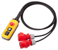 Contrôleur de tension directe manuel – conçu pour contrôler jusqu'à deux moteurs électriquement compatibles séparément ou simultanément à l'aide des interrupteurs situés sur le corps jaune du contrôleur. – Maintenant disponible sur MTN Shop EU.