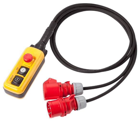 Contrôleur de tension directe manuel – conçu pour contrôler jusqu'à deux moteurs électriquement compatibles séparément ou simultanément à l'aide des interrupteurs situés sur le corps jaune du contrôleur. – Maintenant disponible sur MTN Shop EU.