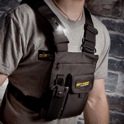 Dirty Rigger Chest Rig with LED