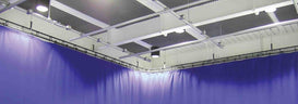 Doughty Curtain Track - Stage Curtain Track Application. Supplied by MTN Shop EU