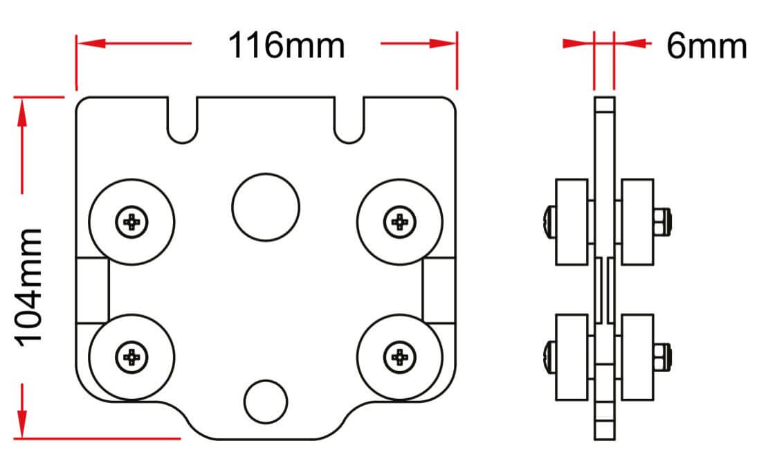 Doughty Sixtrack Master Runner(6kg SWL). Supplied by MTN Shop EU