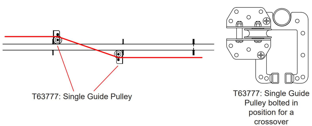 Doughty Sixtrack Single Guide Pulley- Trouble-Free Operation. Supplied by MTN Shop EU - imagen 6