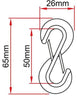 Doughty Sixtrack Twin Hook(Nylon)- 6kg SWL- MTN Shop EU