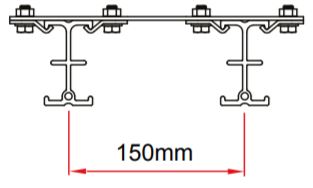 Doughty Studio Rail afstandsplaat. Geleverd door MTN Shop EU - imagen 3