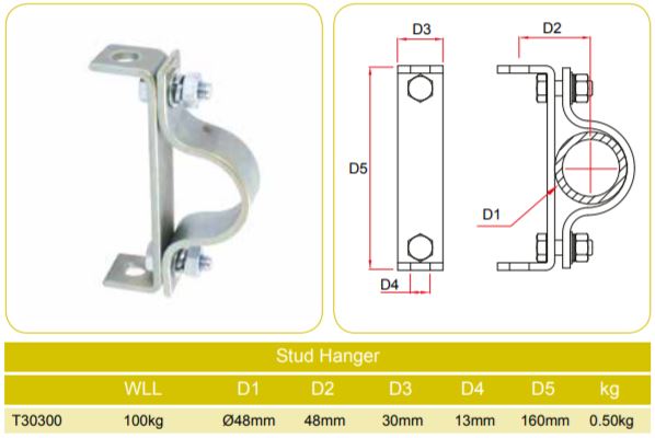 Cintres Doughty Stud fournis par MTN Shop EU - imagen 3