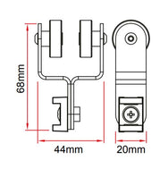Doughty Studio Rail kabelwagen (5 stuks). Geleverd door MTN Shop EU - imagen 2