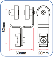 Doughty Studio Rail - Kabelwagen (5-pack) - imagen 3