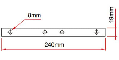 Doughty Studio Rail - Verbindingsset – tweede afbeelding