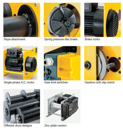 Yale Electric Winch RPE 250 - 1000 kg – andra bilden