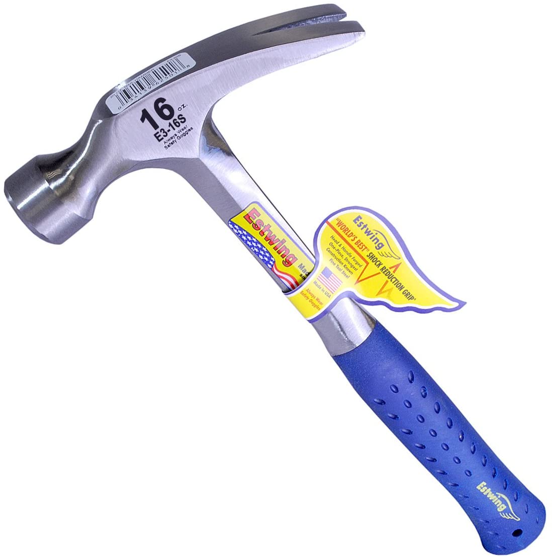 Estwing Hammer With Podger Claw Vinyl Handle 21oz, 53% OFF