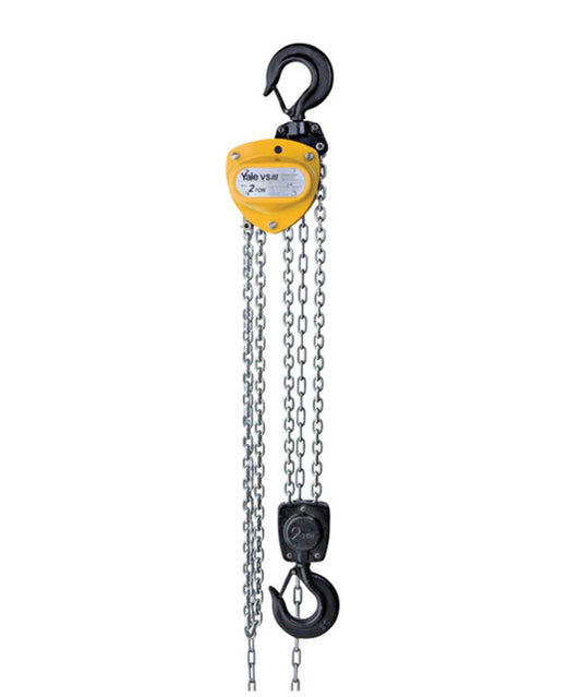 Yale VSIII Chain Block 2 Ton. Supplied by MTN Shop EU