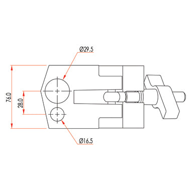 Pince à douille cylindrique Doughty Spec 2 - imagen 4