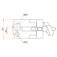 Pince à douille cylindrique Doughty Spec 2 - imagen 4