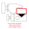 Doughty Clamp: Supaclamp (SWL: 20kg). Supplied by MTN Shop EU