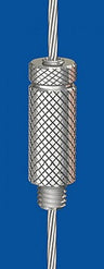 Reutlinger Holder Type 25V M8, Knurled with Safety Nut