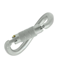 KONG - Mousqueton en acier OVALONE DNA twistlock (5 unités)– Karabinerhaken mit spezieller, in sich gedrehter, Form. Les Rahmen et les Verschlusshülse des Karabinerhakens sont aus Carbon Stahl. Ces mousquetons sont un « must have » pour un dernier point d'ancrage à 90° à droite. – Maintenant disponible sur MTN Shop EU. - imagen 3