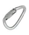KONG - Steel carabiner OVALONE DNA twistlock (5 units)– Karabinerhaken mit spezieller, in sich gedrehter, Form. Der Rahmen und die Verschlusshülse des Karabinerhakens sind aus Carbon Stahl. Diese Karabinerhaken sind ein "must have" um eine Last am Anschlagpunkt um 90° zu drehen. – Now available at MTN Shop EU.