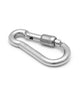 Kong - Carabiner Classic Express - Stainless Steel - 8 mm With Opening To The Outside (25 Pieces)
