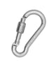 Kong - Carabiner Classic Express - Stainless Steel - 8 mm With Opening To The Outside (25 Pieces)