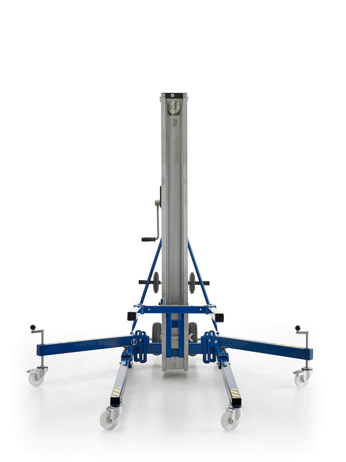Kuzar Industrial Lifter 300kg/5,6m - Hammer 56– Tillverkad i Spanien, denna mycket prisvärda tunga men ändå lätta staplare har högkvalitativa hjul för enkel förflyttning och en kraftfull vinsch för effektiva lyft. – Nu tillgänglig på MTN Shop EU. - imagen 3