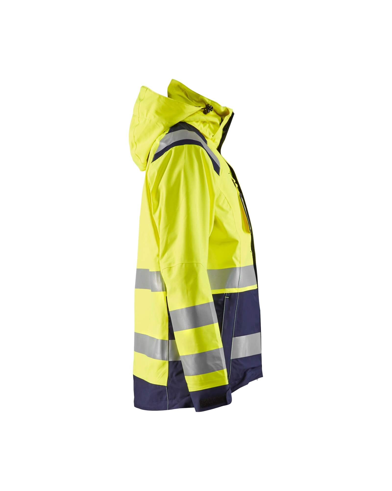 Womens hi sale vis rain jacket