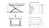 U-shaped Lifting Table (Flat Scissors)- Material Handling Equipment. Supplied by MTN Shop EU
