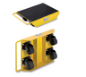 Yale Load Moving Skates w/Steerable Wheels 1Ton– With 2 types of wheels. The components of the load moving skates can be universally combined and are ideal for the transport of medium-heavy loads of all kinds. – Now available at MTN Shop EU.