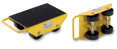 Load Moving Skates med fasta hjul