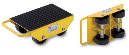 Load Moving Skates with fixed wheels