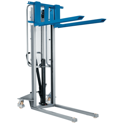 Manuell hydraulisk staplare; Pfaff-silberblau; Kapacitet: 500 kg  