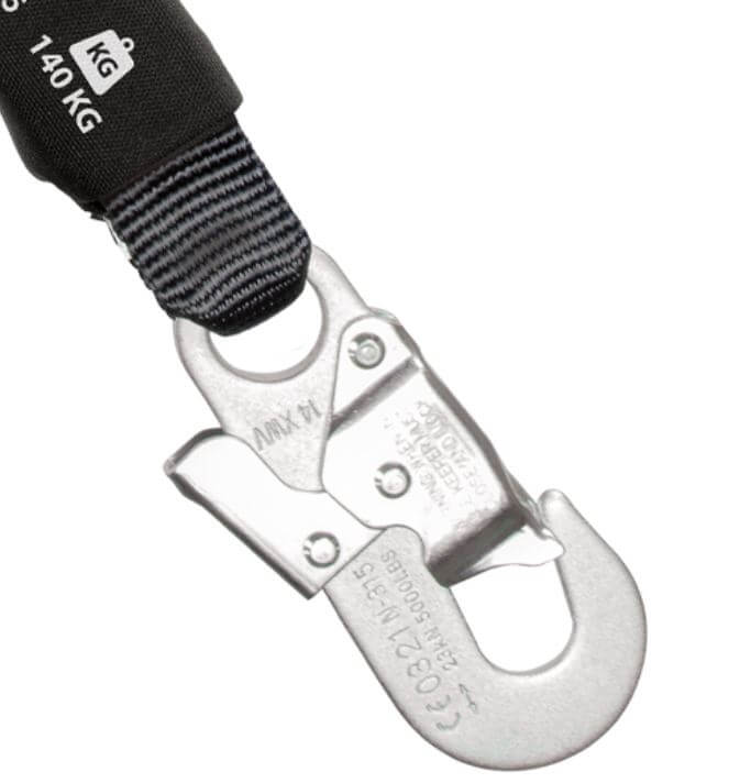 Neofeu Guided Type Fall Arrester- for 12mm Rope– The Neofeu Guided Type Fall Arrester is compatible with horizontal and vertical use for a maximum load up to 140kg. Non-opening and designed to be used on a low stretch-polyamide kernmantel rope of 12 mm diameter. Steel device with braking force of < 6 kN. Shop now. – Now available at MTN Shop EU. - imagen 3