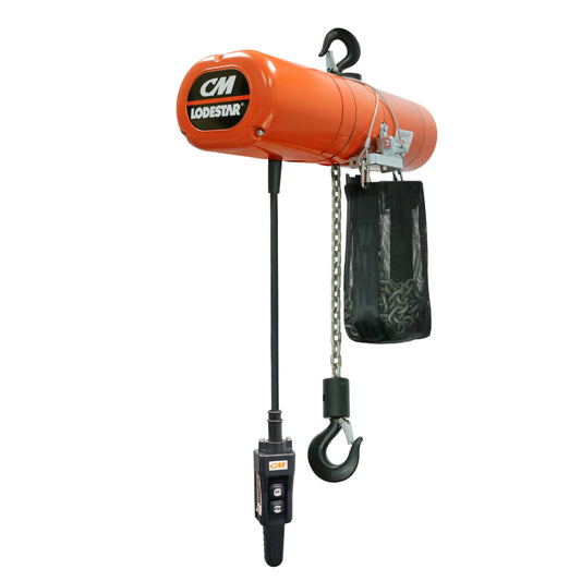 CM Lodestar Electric Chain Hoist - 3000kg (Hook Suspension)