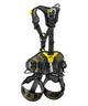 Black Petzl Harness from behind