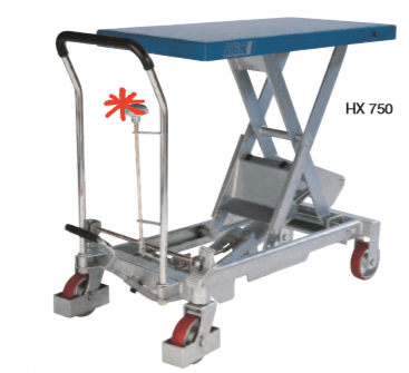 Pfaff Scissor Elevating Platform HX, mobil med enkel sax – andra bilden