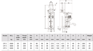 Camlok Pile Pitching Clamps - imagen 3
