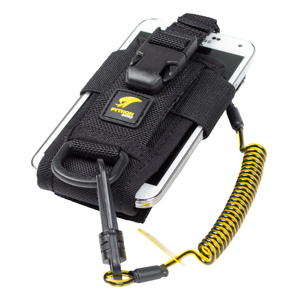 Adjustable Radio Holster with Clip2Loop Coil and Micro D-Ring