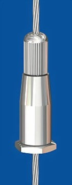 Reutlinger Hållare Typ 25 med koppling M10– Diameter: 12mm; Total längd: 26 mm; Bredd över platt: 14 mm; TÜV-certifierad; Central Cable Exit – Nu tillgänglig på MTN Shop EU.