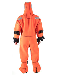 Hansen Protection SeaEco Wet Suit 82603– SeaEco is one of our best-selling standard immersion suits. The suit is manufactured in 5mm flame-retardant neoprene and our focus has been on quality and safety. SeaEco is a 6-hour immersion suit that must be used with certified lifejacket. SeaEco can be supplied individually vacuum packed and takes up little space. It is ideal for vessels destined for cold water regions and that already have certified lifejackets on board. – Now available at MTN Shop EU. - imagen 3