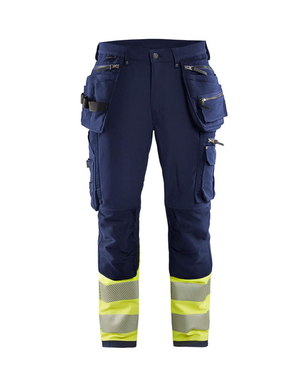 Slim Fit Hi Vis Trousers (Blue)