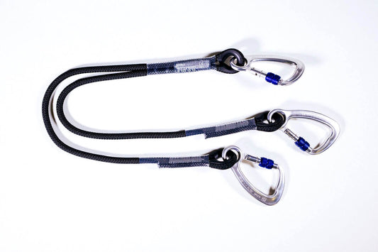 Static Lanyard with Carabiners. Supplied by MTN Shop EU