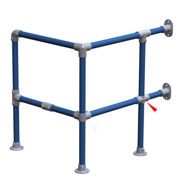 Key Clamp: Doughty Two Socket Cross – second image